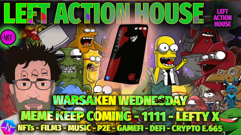 Today on LEFT ACTION HOUSE!