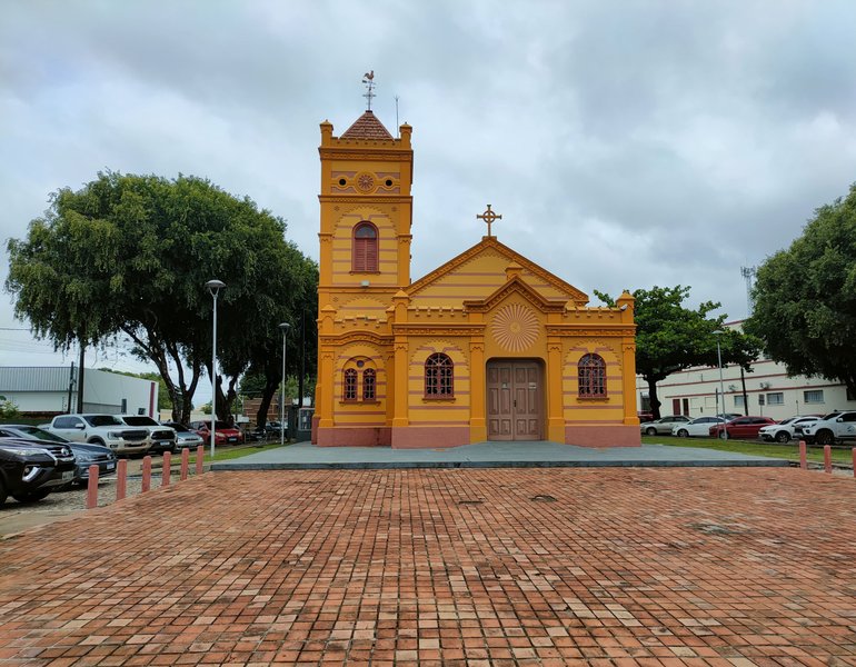 The historical presence of Europeans in Boa Vista, Roraima, Brazil.