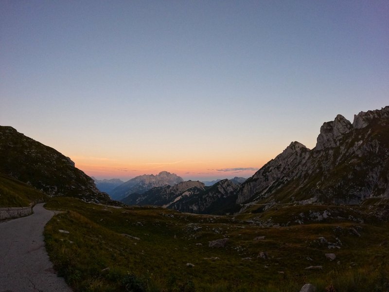 An exciting hike to Mangart mountain