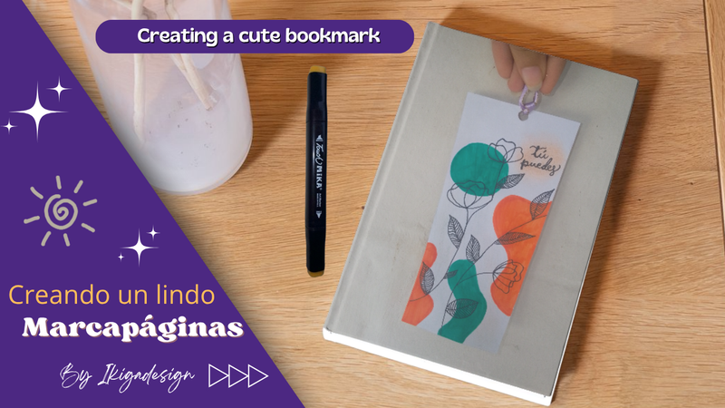 Creating a cute bookmark   [ESP/ ENG]