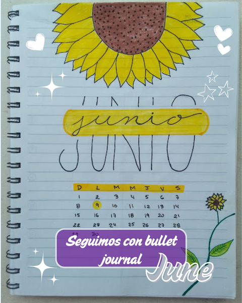 We continue Bullet Journal June [ESP/ ENG]