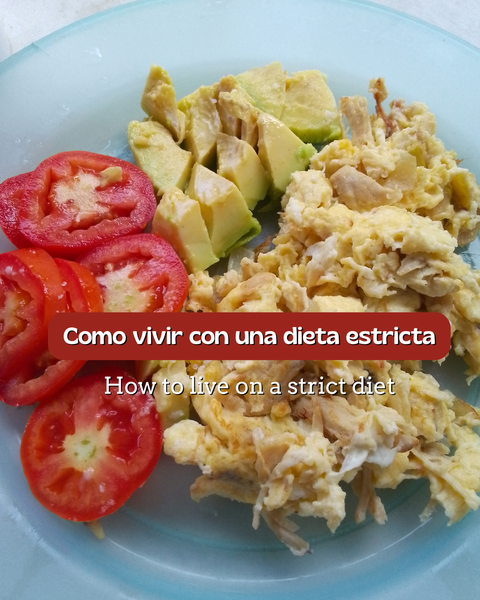 How to live on a strict diet l [ESP/ ENG]