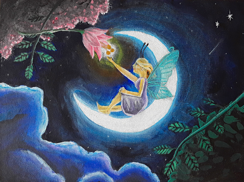 An Enchanted Art piece with NFTShowroom
