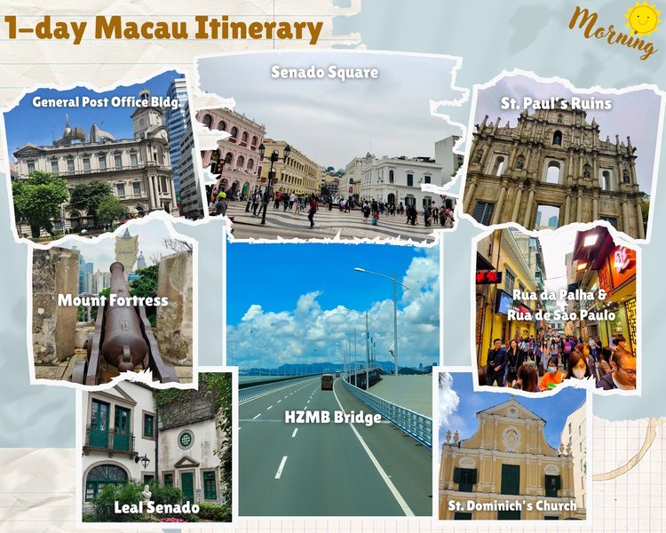 1-Day Macau Itineray