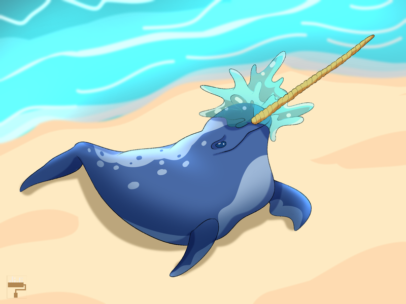 Week 345 | My Splinterlands Art Contest Entry | Sniping Narwhal