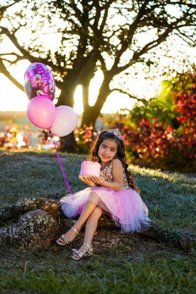 Birthday photos for Barbarita in the sunset.