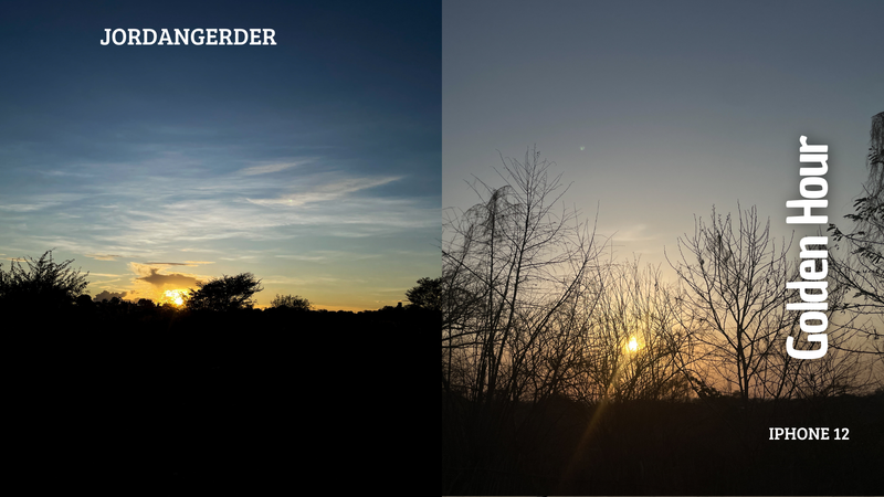 Golden Hour ☀️ / With Phone