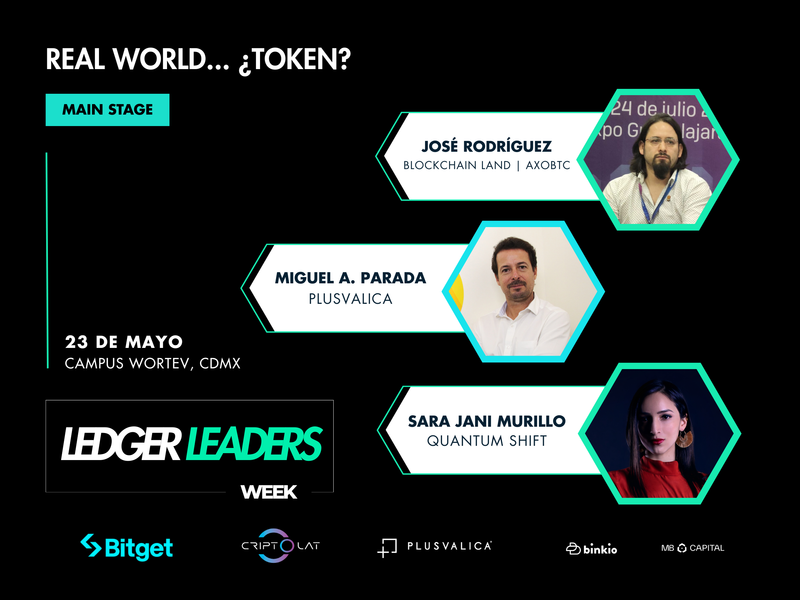 RWA panel Real World ... tokens? Ledger Leaders CDMX