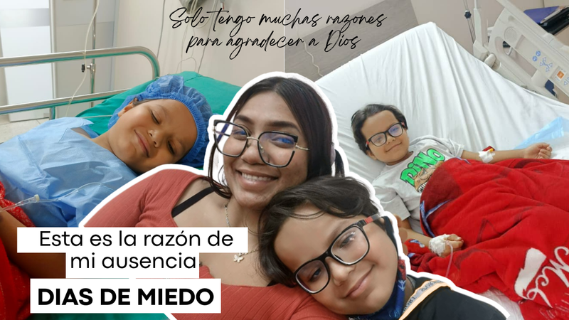Volví!🙏 Quiero compartirles el porque de mi ausencia y como Dios me ayudó a superar esta situación tan difícil con la operación de mi hijo