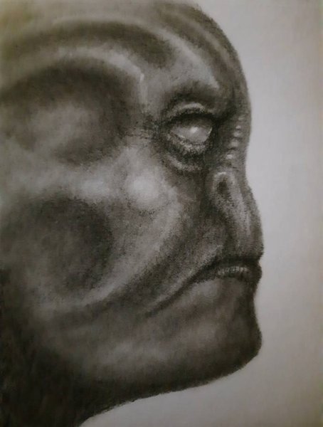 Fantasy character sketch