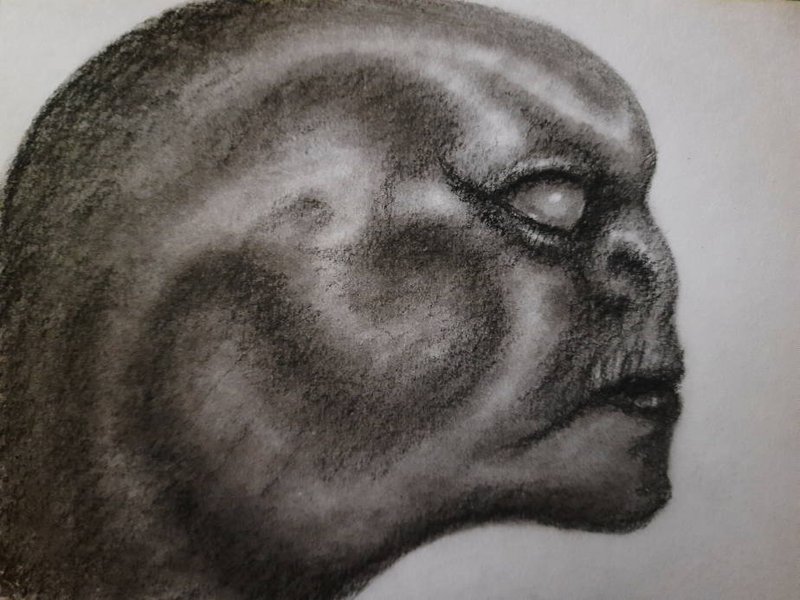 Fantasy character sketch