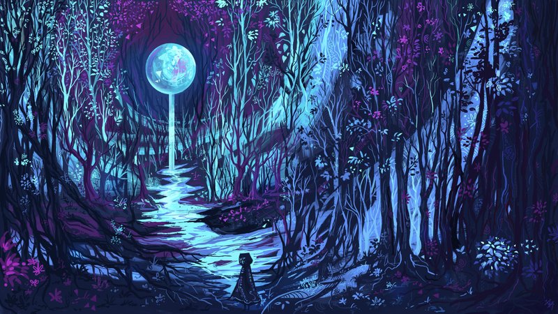 The Silent Twilight- Art Process