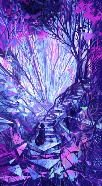 Forest of Reflections- Art Process