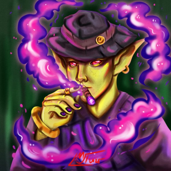 Splinterlands Weekly Art Contest Underboss Fabino Fanart