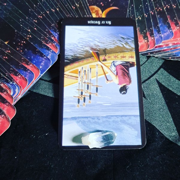 Daily Card Pull - Six of Swords Reversed 