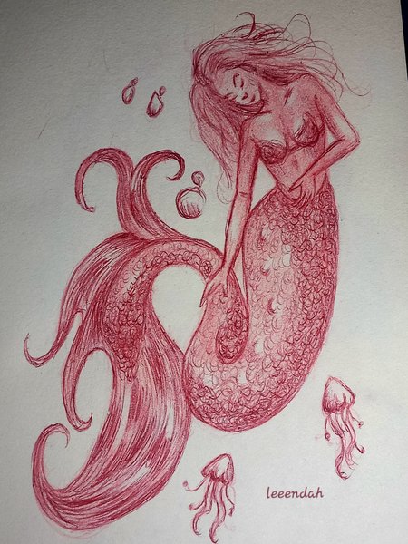 Sketchbook Journal 95 | Mermaid