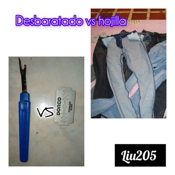 Spn/Eng  / Desbaratado vs hojilla / Shredded vs. blade