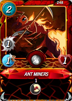 Analysing Splinterlands Cards – Ant Miners