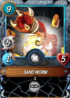 Analysing Splinterlands Cards – Sand Worm
