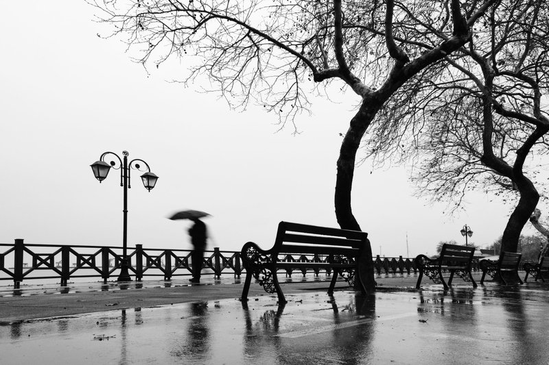 Traces of the days with long exposures
