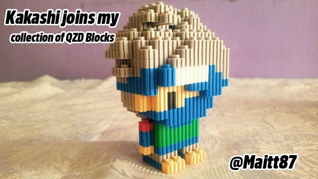 Kakashi joins my collection of QZD Blocks (ENG-ESP)