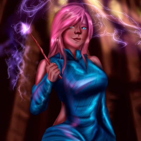 Digital Art | Asshya, Whirlwind of Magic ✨