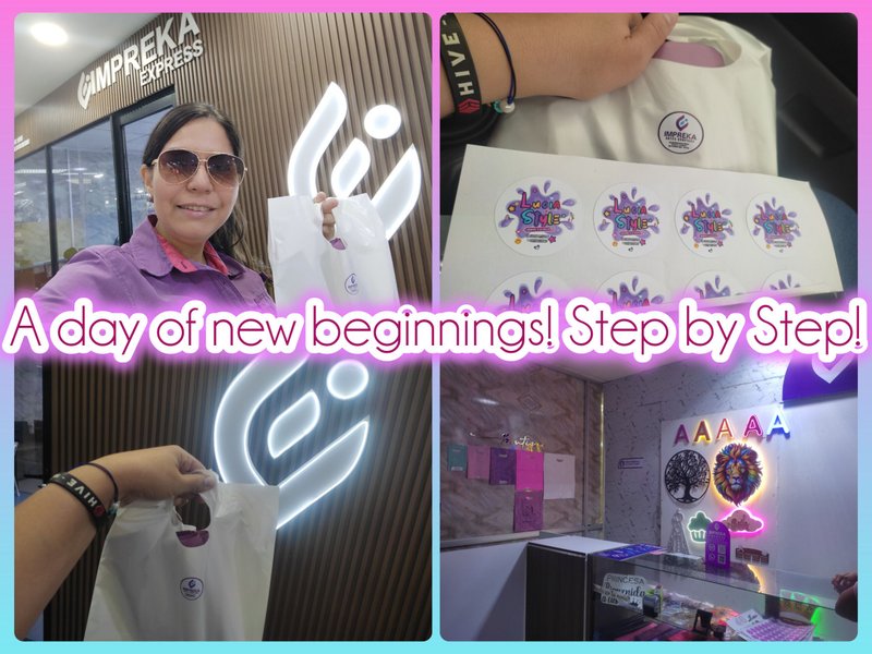 [Eng-Esp] A day of new beginnings! Step by Step!✨