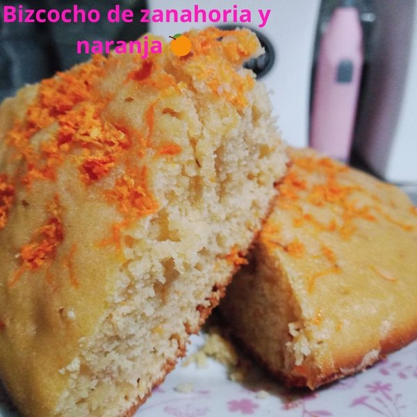 [ENG/ESP] Delicious and fluffy carrot and orange cake🥕🍊 - Delicioso y esponjoso bizcocho de zanahoria y naranja🥕🍊