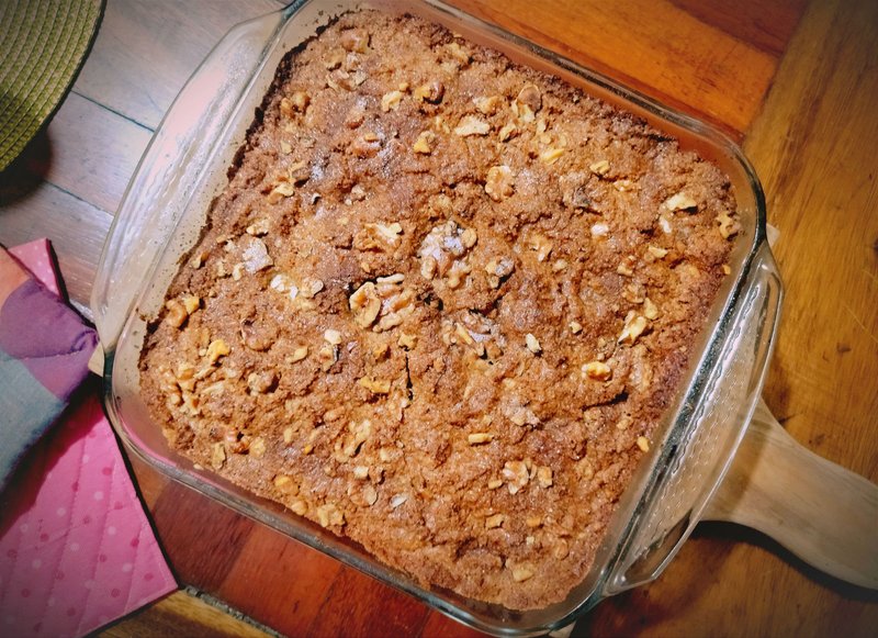 Homemade Coconut Flour & Walnut Goldie (gluten-free) :p