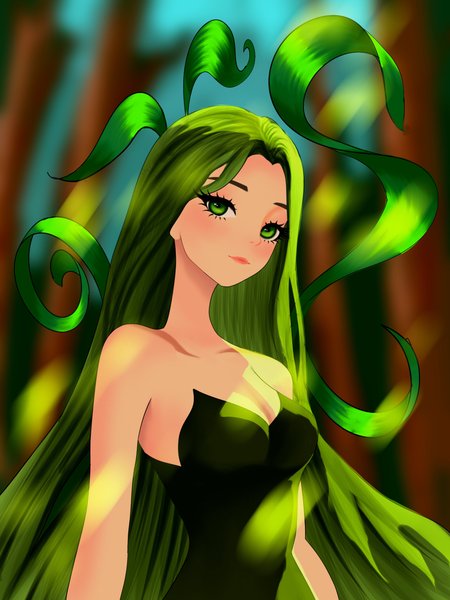 Holozing fanart - forest healer