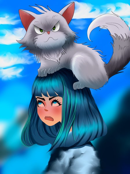 Holozing fanart - ocean healer with miu