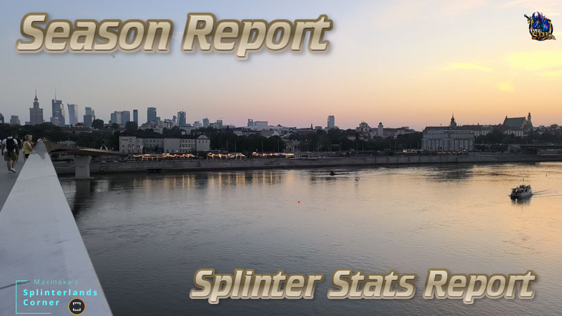 Am I back ? :) - Splinter Stats Ranked Rewards Season 55 Report Card