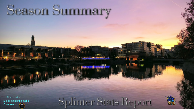 1$ SPS ? wen ? :)  - Splinter Stats Ranked Rewards Season 58 Report Card