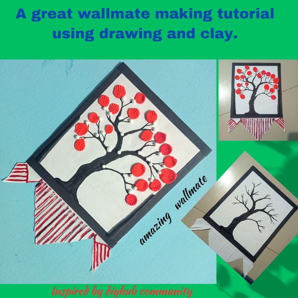 A great wallmate making tutorial using drawing and clay.