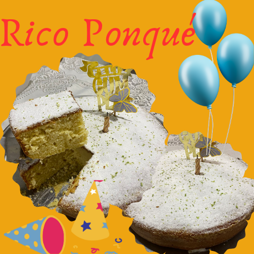 Un rico Ponqué para celebrar un cumpleaños [Spa/Eng]