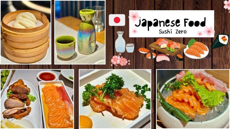 My lunch time 🇯🇵  : Japanese Food : Sushi Zero. 🍣 🍙 🍘 🍥