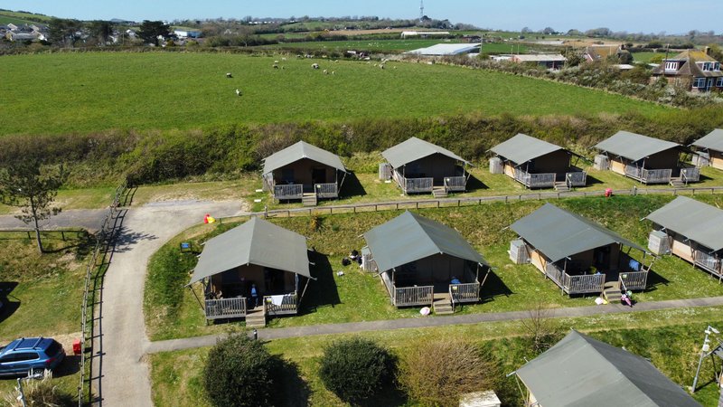 Glamping in April?