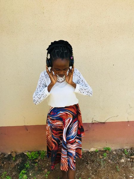 Creative DIY process of  how I designed my lovely skirt, simple design tips for sewing neat finishing.