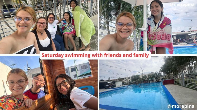 Sábado de piscina entre amigos y familia [ESP/ENG]