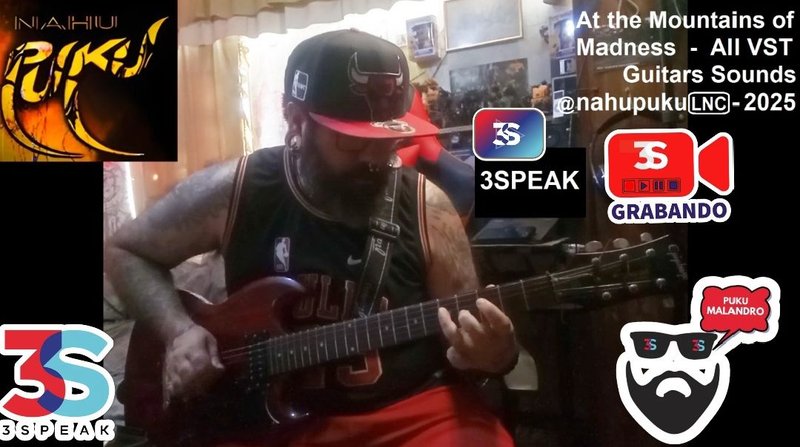 NahuPuku - At the Mountains of Madness - All VSTs Guitars Sounds  - @nahupuku - 2025