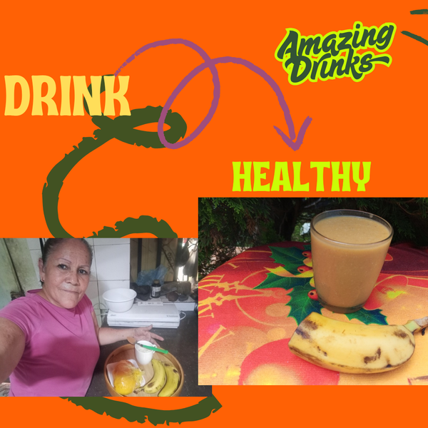 Tropical sun" healthy drink*.