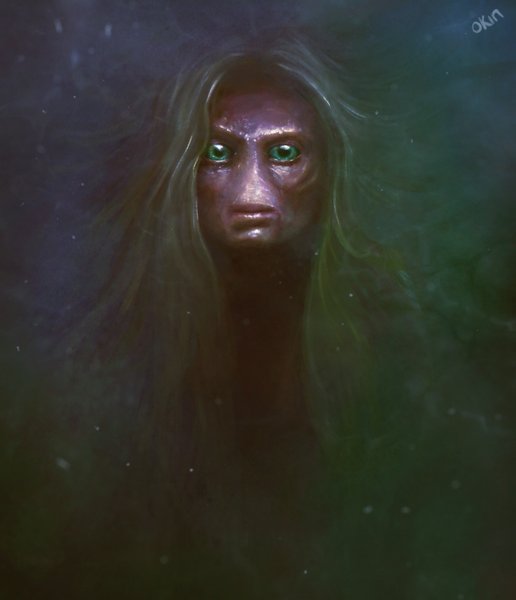 Mermaid Revisted, a digital painting upgrade.