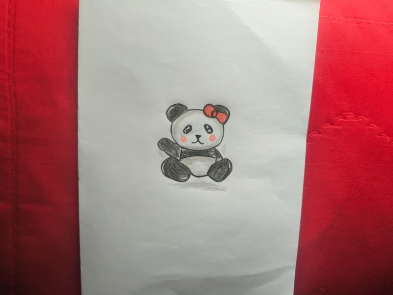 A cute panda 🐼