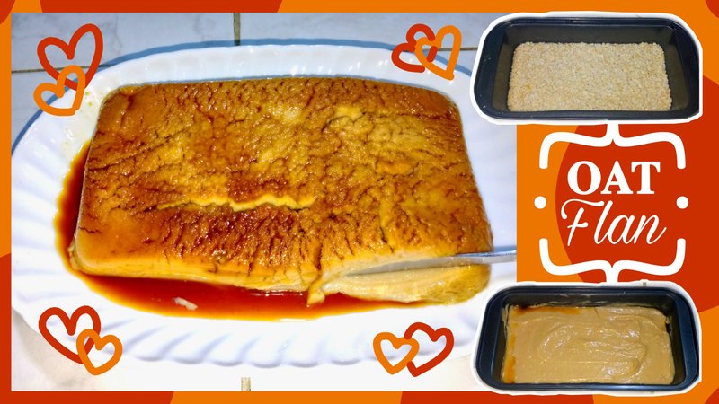 (ENG-SPA) Exquisite Oat Flan 🌾🍮🍯✨  