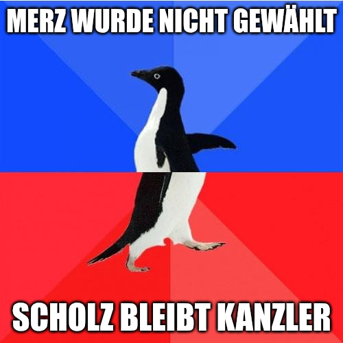Meme: Kanzler bleiben