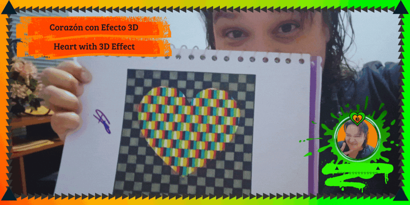 Dibujando un Corazón con Efecto 3D (🇪🇸 | 🇺🇸)