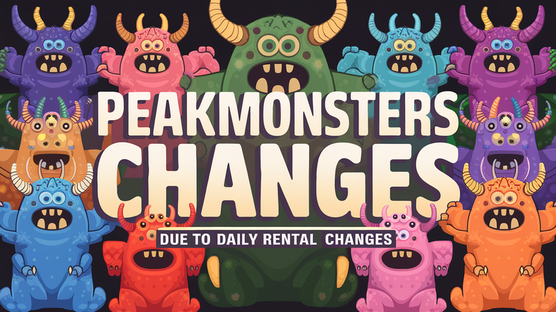 No more daily rentals - Impact on Peakmonsters (Bids, Decks and Rental Repricing)