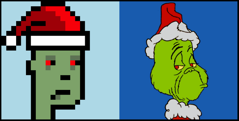 I'm auctioning The HivePunk Grinch!