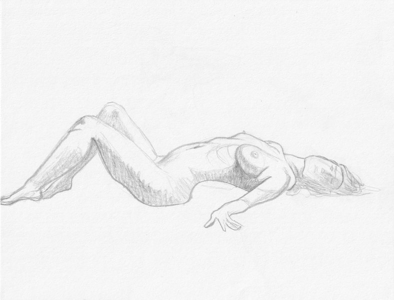 Figure drawing session.