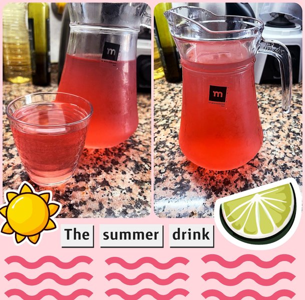 🍹AN EASY RECIPE TO PREPARE REFRESHING SUMMER DRINK. 🍹(ENG-ESP)